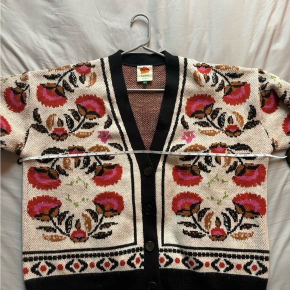 FARM Rio Palms Paradise Sand Cardigain - Picture 10 of 14